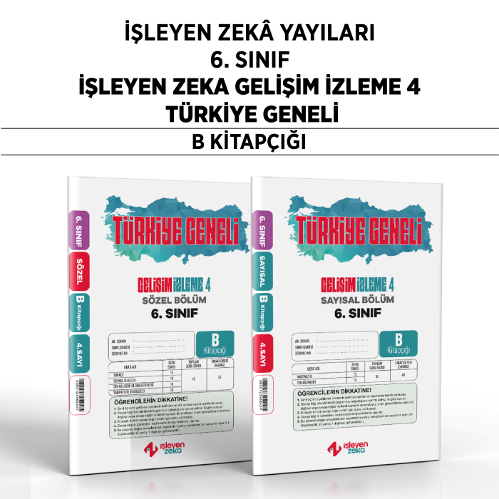 İŞLEYEN 06.SINIF (GİS4) T.GENELİ SY/SZ 4-B -25-26